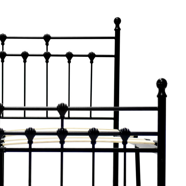 Canora Grey Metal Bed Frame Queen & Reviews Wayfair